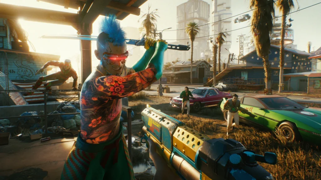 Cyberpunk 2077 pc screenshot 2