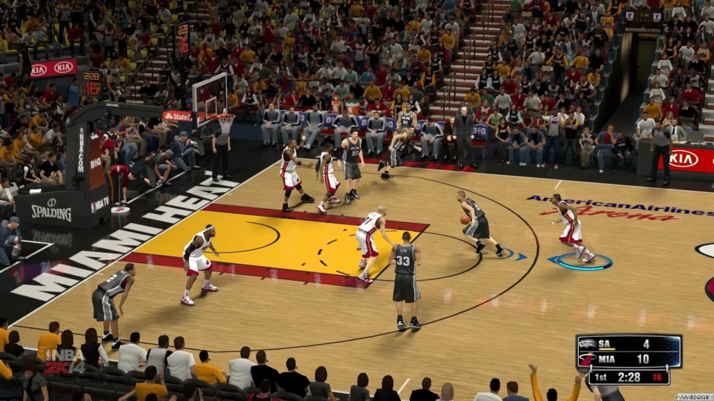 NBA 2K14 basketball game screenshot